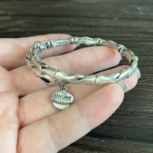 Alex and Ani Vintage 66 Silver wrap bracelet